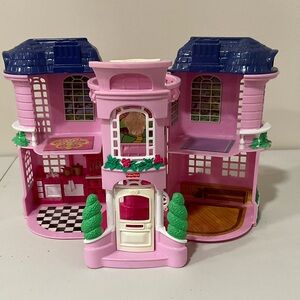Fisher price Pink and Blue Dollhouse Playset